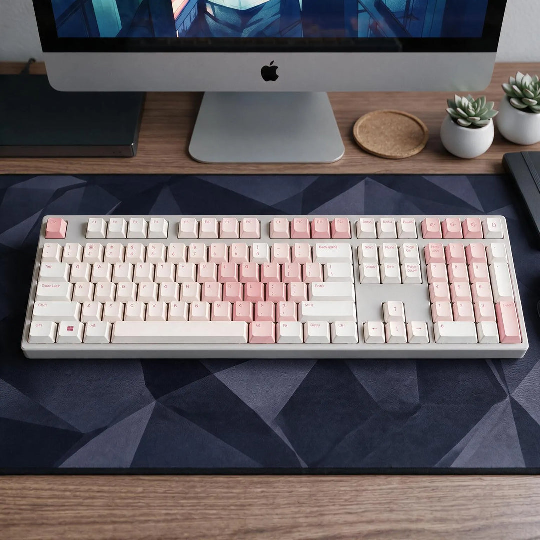 100% Sakura Love Mechanical Keyboard ( ANSI )